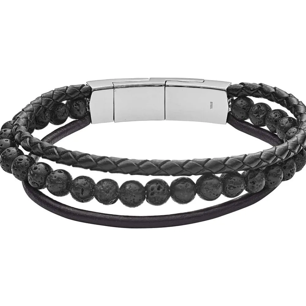 Bracciali|Gioielli In Acciaio<Fossil BRACCIALE VINTAGE CASUAL - JF02886040