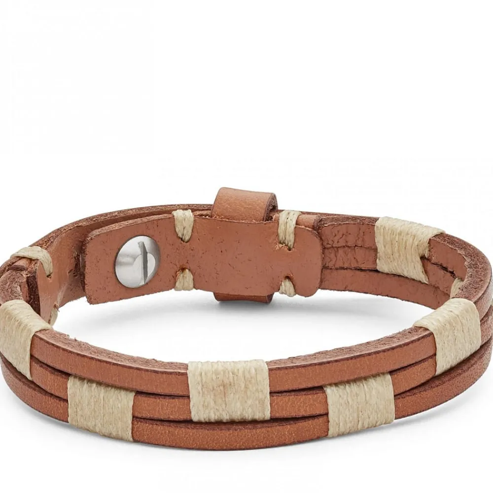 Bracciali|Gioielli In Acciaio<Fossil BRACCIALE VINTAGE CASUAL - JA6881040