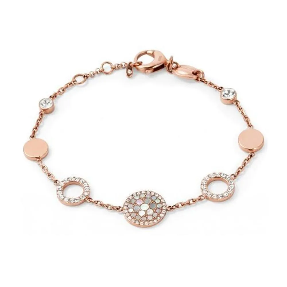 Bracciali|Gioielli In Acciaio<Fossil BRACCIALE VINTAGE GLITZ - JF01739791