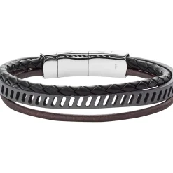 Bracciali|Gioielli Uomo<Fossil BRACCIALE VINTAGE CASUAL - FO.JF02828040