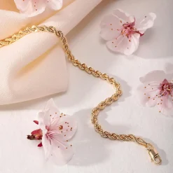Gioielli In Oro|Gioielli Donna<Bluespirit Bracciale in Oro - Corda
