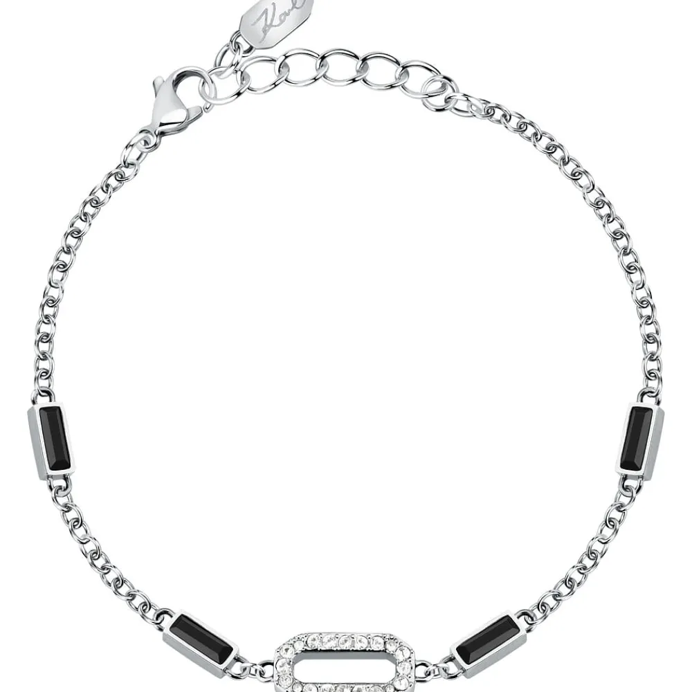Bracciali|Gioielli In Acciaio<Karl Lagerfeld BRACCIALE CRYSTALS - KLAYC21