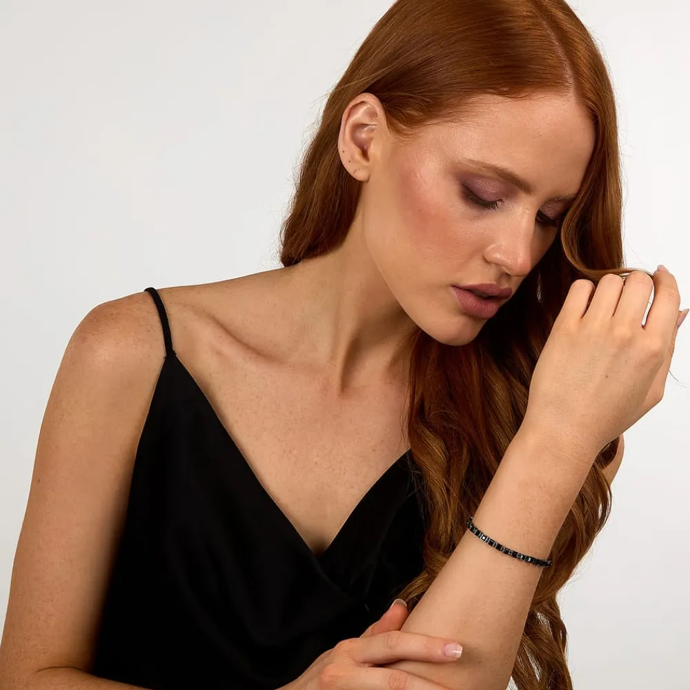 Bracciali|Gioielli In Acciaio<Karl Lagerfeld BRACCIALE CRYSTALS - KLAYC26