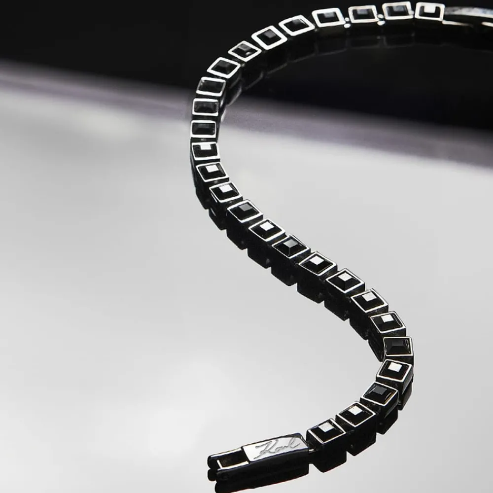 Bracciali|Gioielli In Acciaio<Karl Lagerfeld BRACCIALE CRYSTALS - KLAYC26