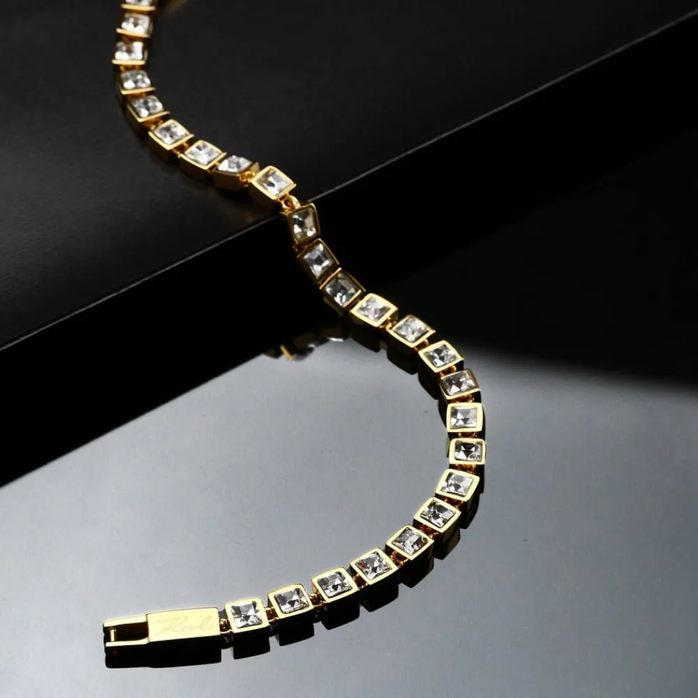Bracciali|Gioielli In Acciaio<Karl Lagerfeld BRACCIALE CRYSTALS - KLAYC25