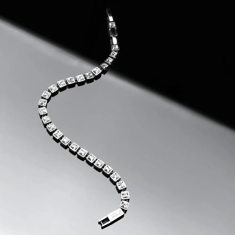 Bracciali|Gioielli In Acciaio<Karl Lagerfeld BRACCIALE CRYSTALS - KLAYC24