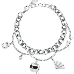 Bracciali|Gioielli In Acciaio<Karl Lagerfeld BRACCIALE CHARMS - KLAYD12