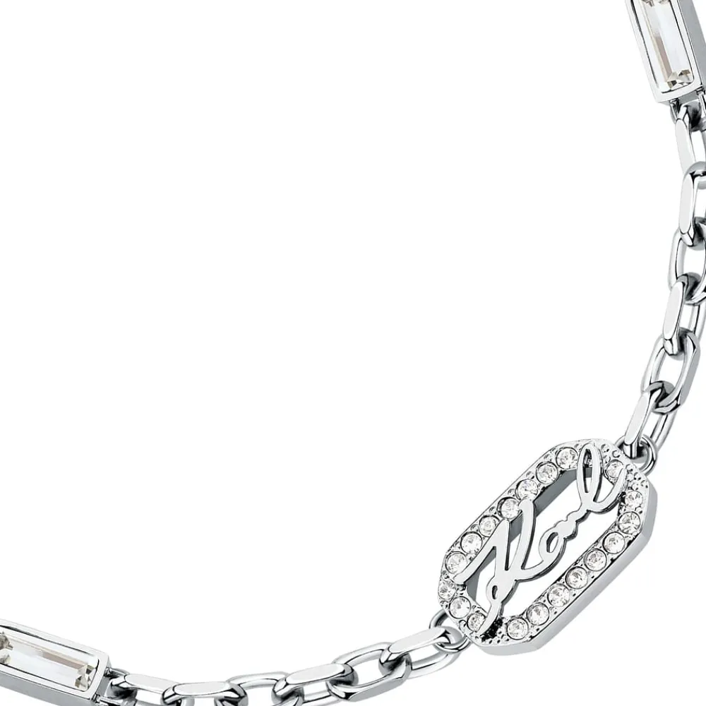Bracciali|Gioielli In Acciaio<Karl Lagerfeld BRACCIALE CRYSTALS - KLAYC34