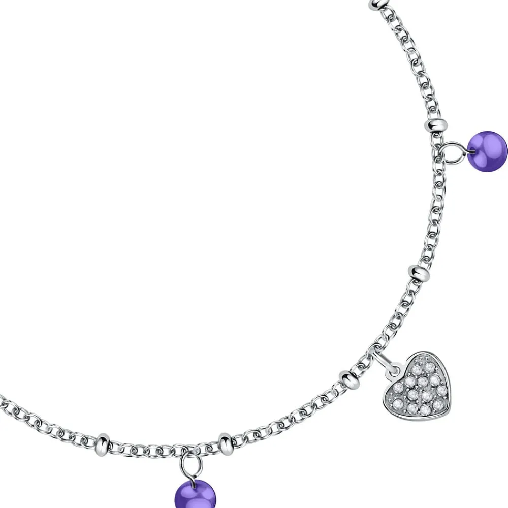 Bracciali In Acciaio|Bracciali Donna<La Petite Story BRACCIALE LOVE - LPS05ASD42