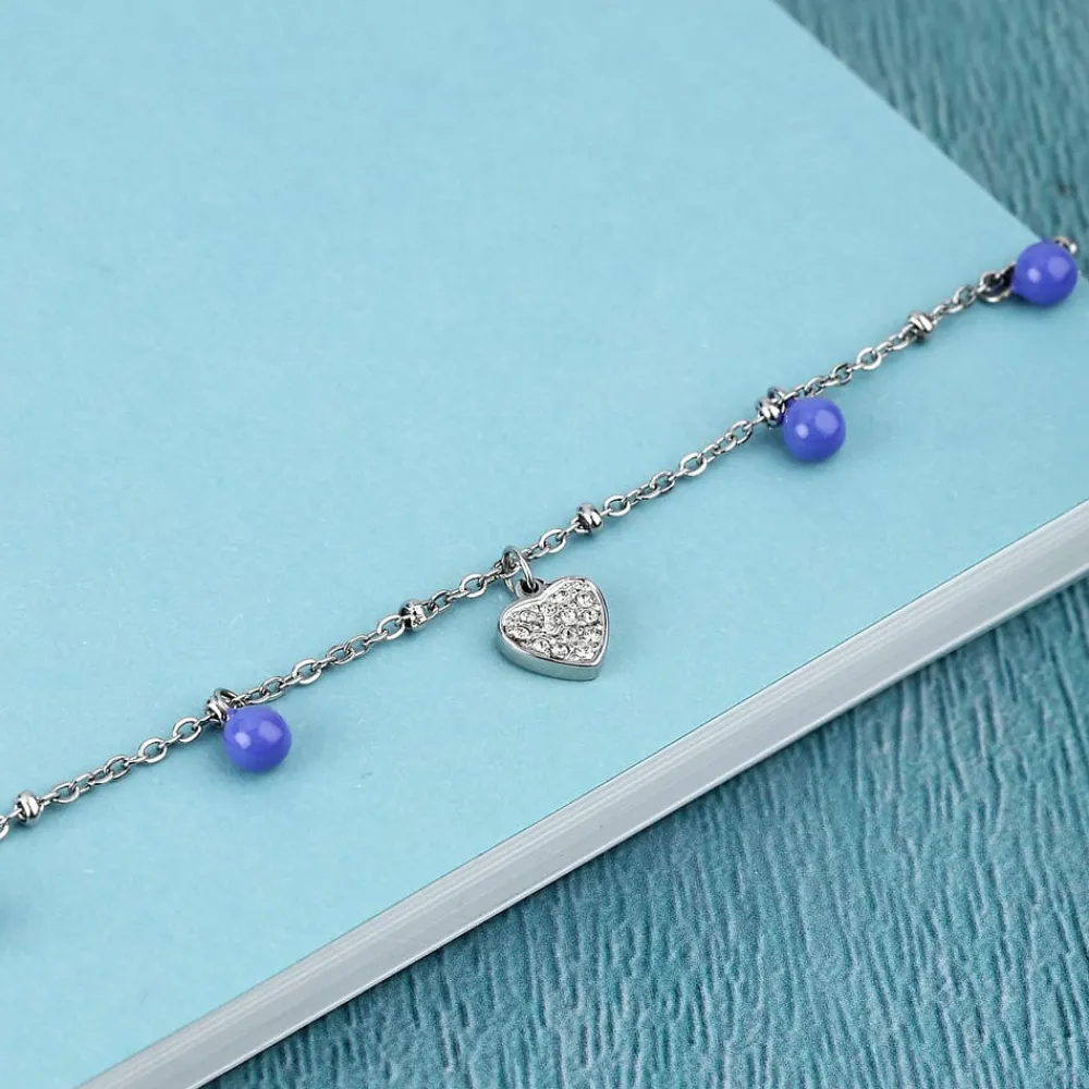 Bracciali In Acciaio|Bracciali Donna<La Petite Story BRACCIALE LOVE - LPS05ASD42