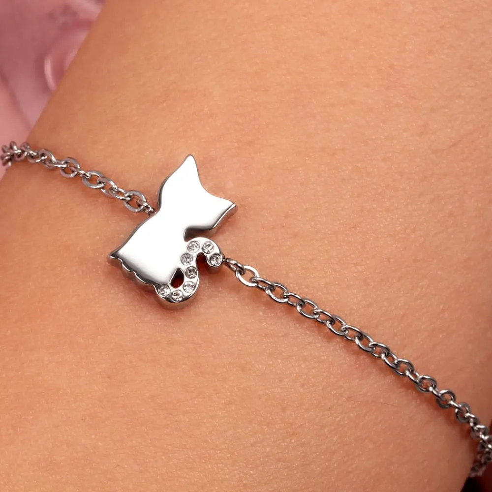 Bracciali In Acciaio|Gioielli Donna<La Petite Story BRACCIALE FAMILY - LPS05AQI12