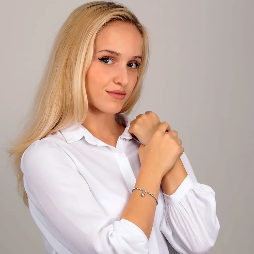 Bracciali|Gioielli In Acciaio<La Petite Story BRACCIALE LOVE - LPS05ASD25