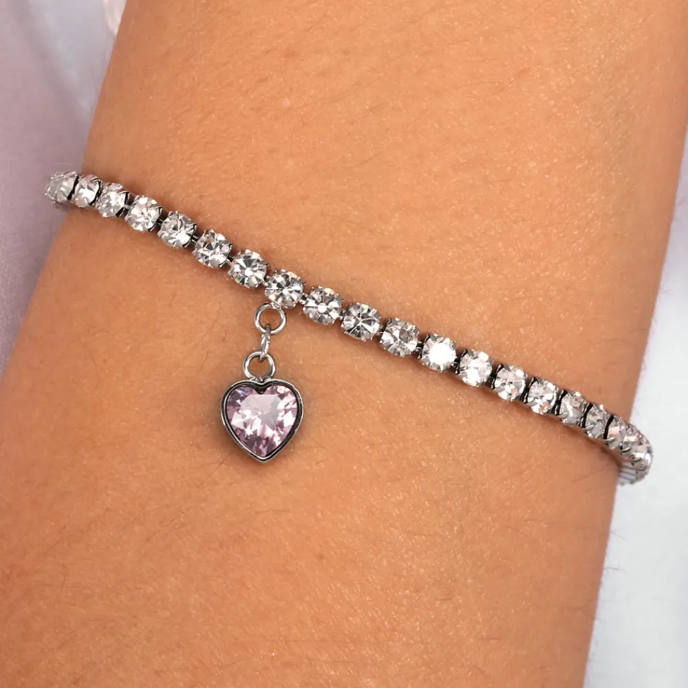 Bracciali|Gioielli In Acciaio<La Petite Story BRACCIALE LOVE - LPS05ASD25