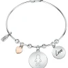 Bracciali In Acciaio<La Petite Story BRACCIALE FAMILY - LPS05ASF27