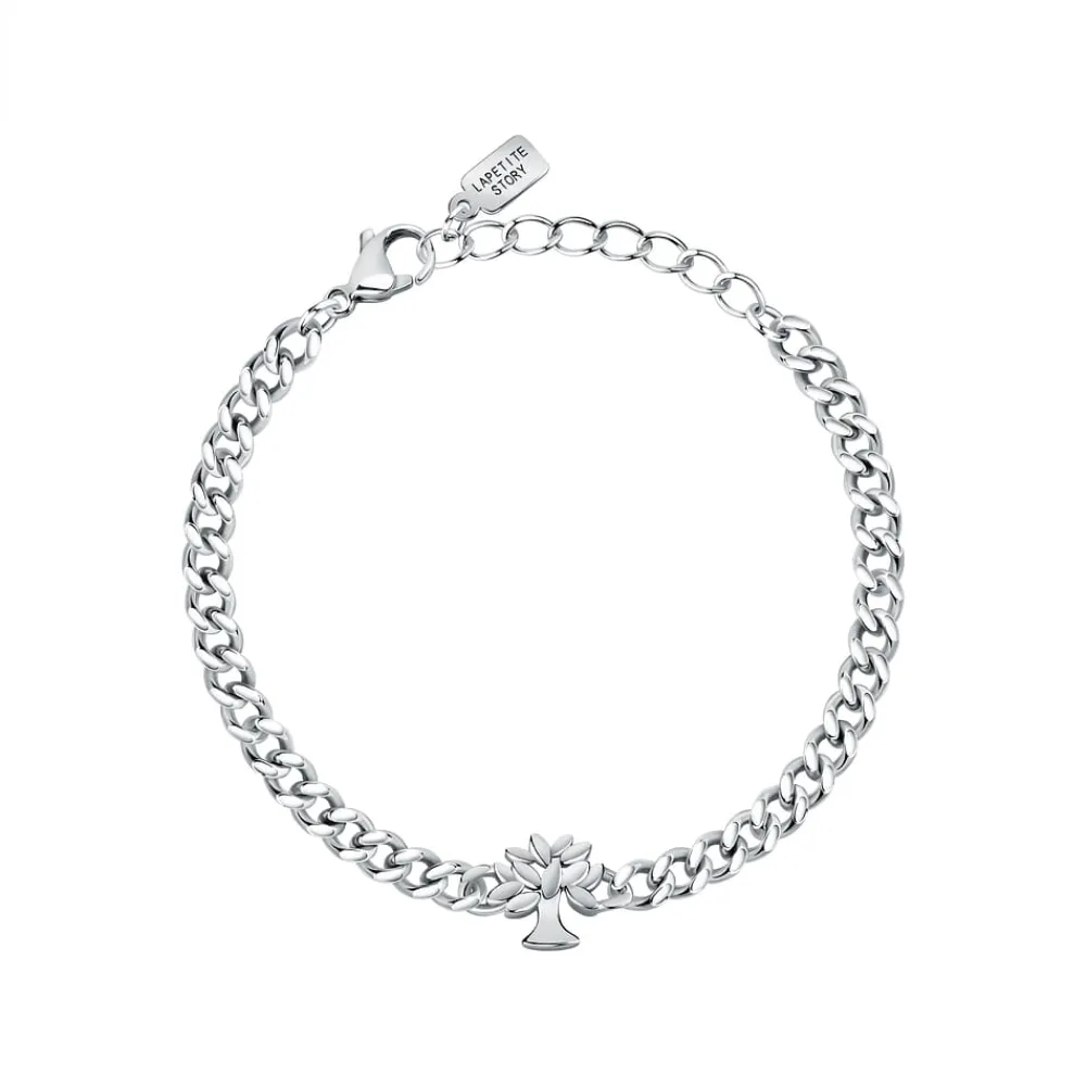 Bracciali In Acciaio<La Petite Story BRACCIALE FAMILY - LPS05ASF59