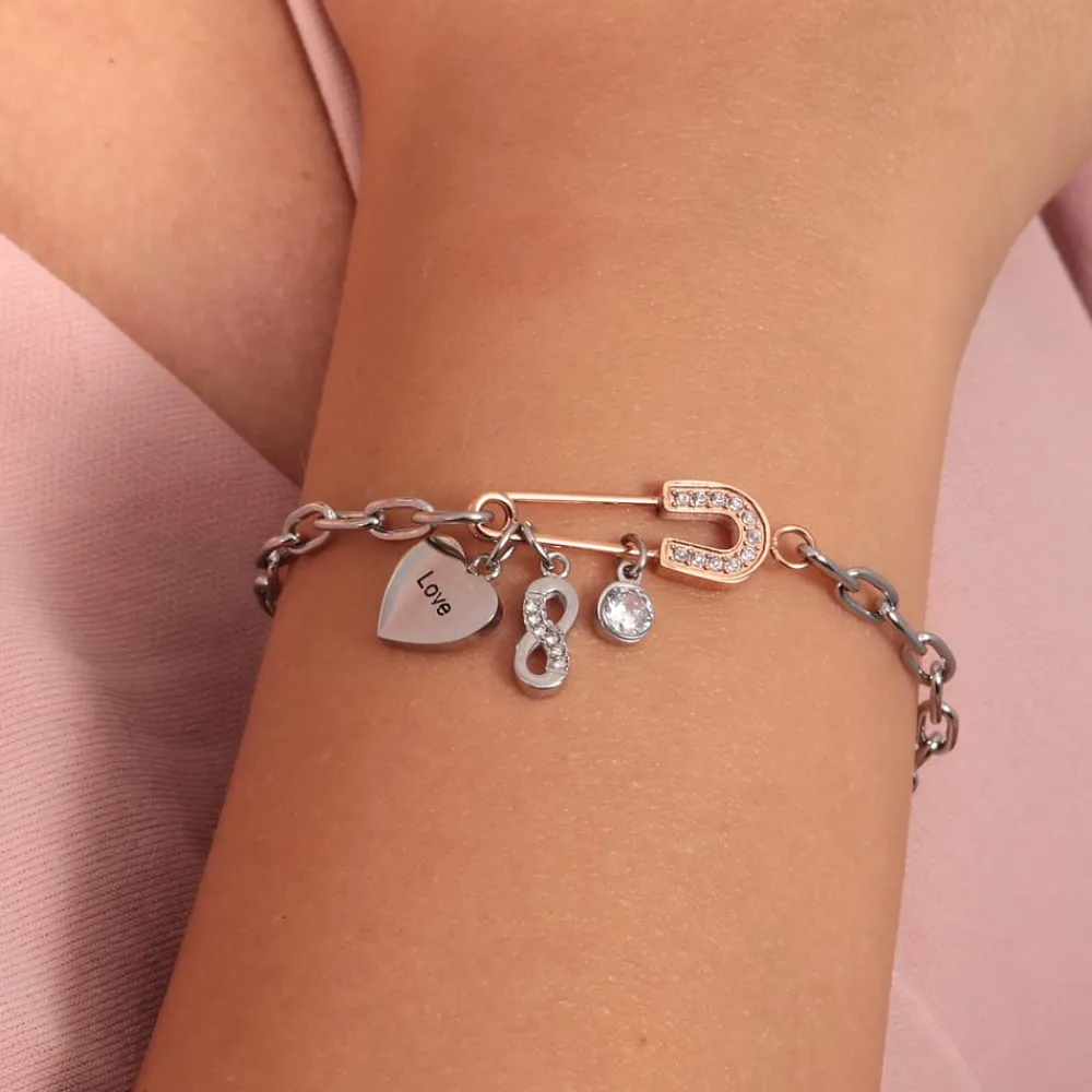 Bracciali Donna<La Petite Story BRACCIALE LOVE - LPS05ASD14