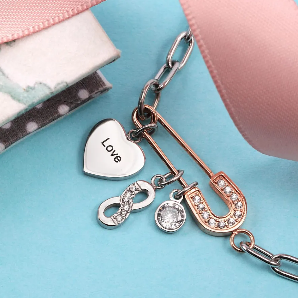 Bracciali Donna<La Petite Story BRACCIALE LOVE - LPS05ASD14