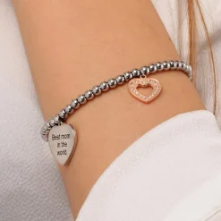 Bracciali In Acciaio|Bracciali Donna<La Petite Story BRACCIALE FAMILY - LPS05ASF09
