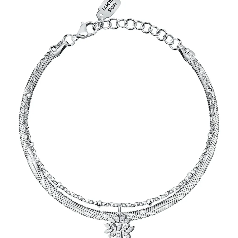 Bracciali In Acciaio|Bracciali Donna<La Petite Story BRACCIALE FAMILY - LPS05ASF64