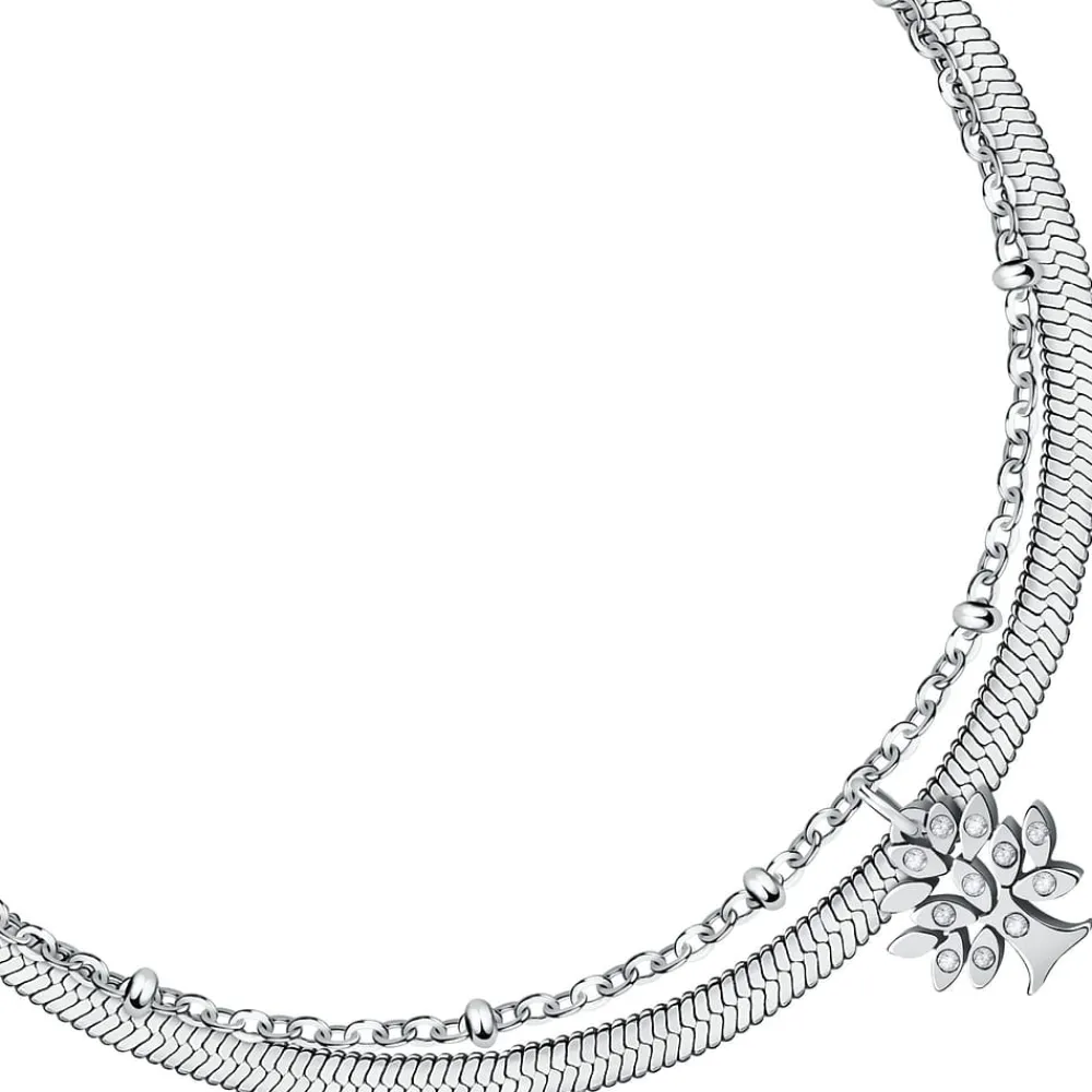 Bracciali In Acciaio|Bracciali Donna<La Petite Story BRACCIALE FAMILY - LPS05ASF64