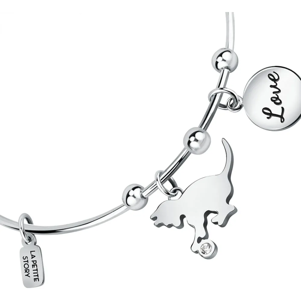 Bracciali In Acciaio|Bracciali Donna<La Petite Story BRACCIALE FAMILY - LPS05ASF66