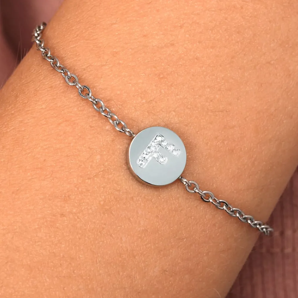 Bracciali In Acciaio<La Petite Story BRACCIALE FAMILY - LPS05ASF41