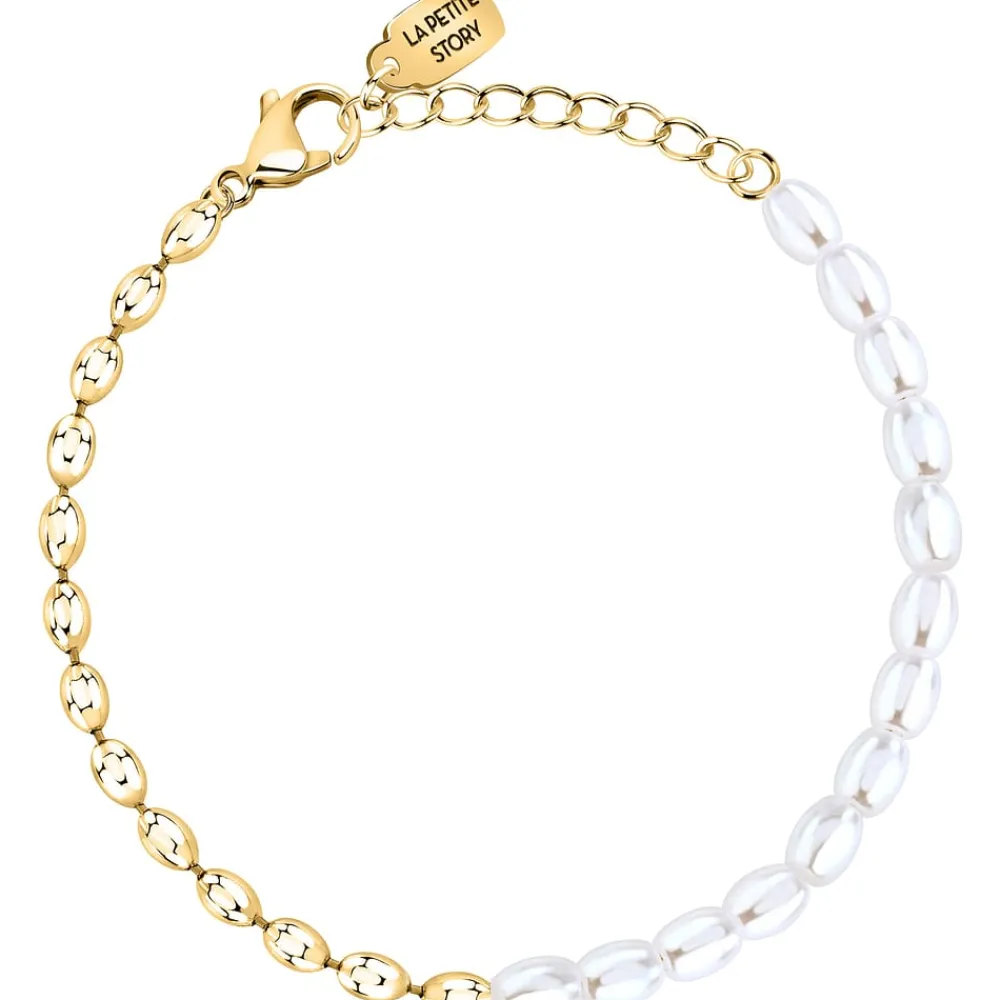 Bracciali In Acciaio|Bracciali<La Petite Story BRACCIALE PEARL - LPS05AZA01