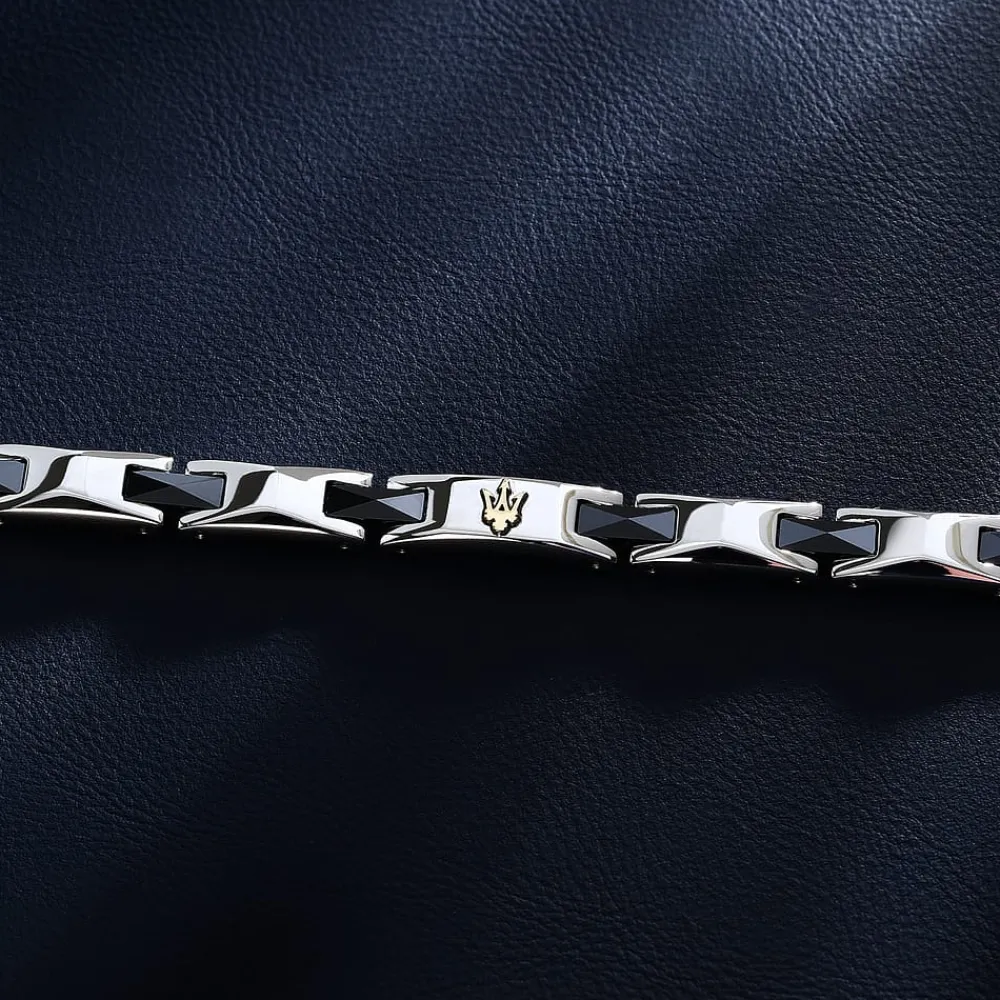 Bracciali|Gioielli Uomo<Maserati BRACCIALE CERAMIC - JM424ATZ49