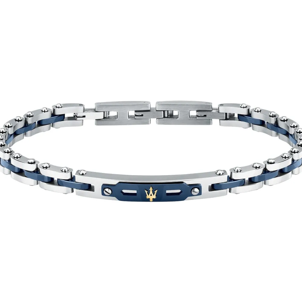 Bracciali|Gioielli Uomo<Maserati BRACCIALE CERAMIC GOLD - JM424AXU10