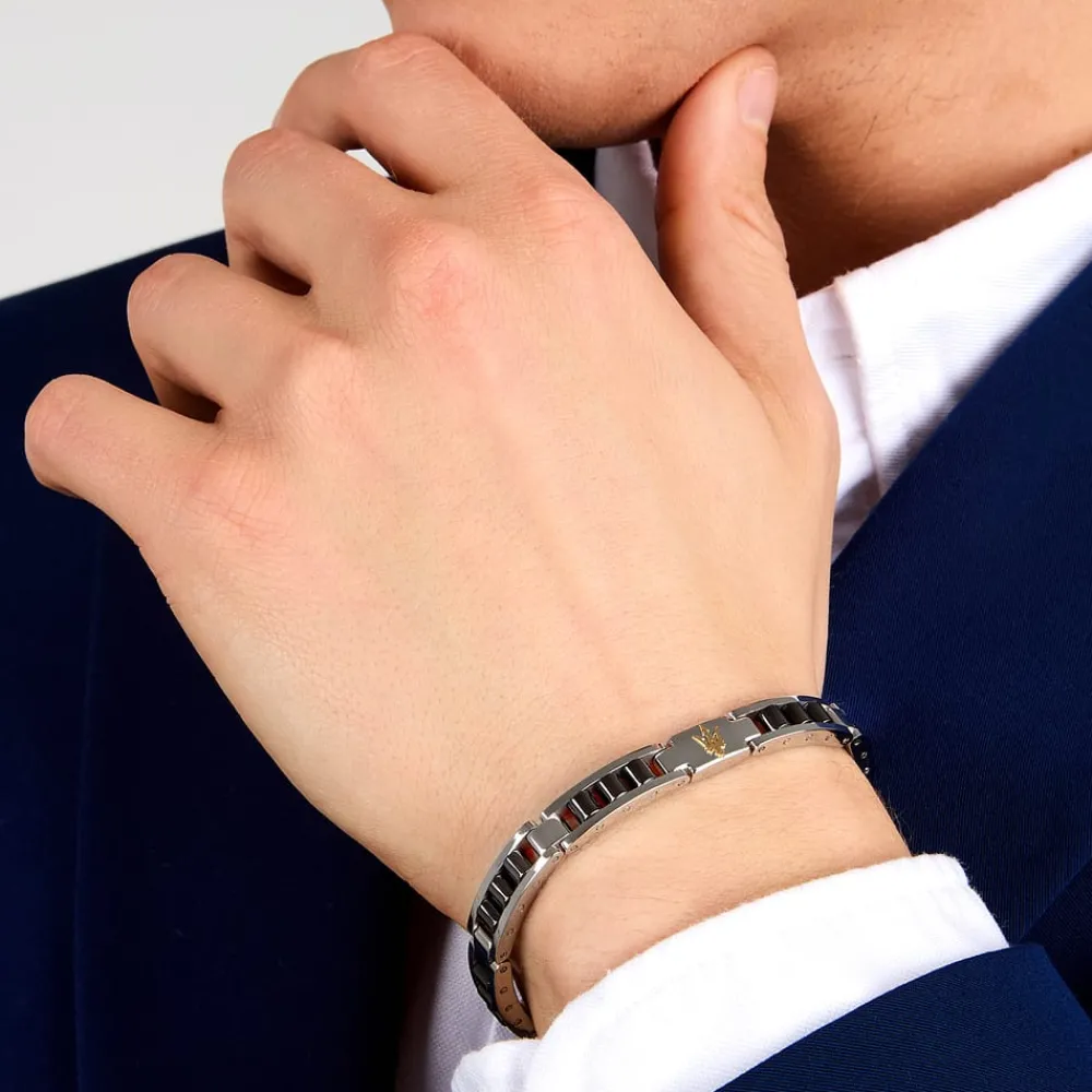 Bracciali|Gioielli In Acciaio<Maserati BRACCIALE CERAMIC - JM225ATZ57