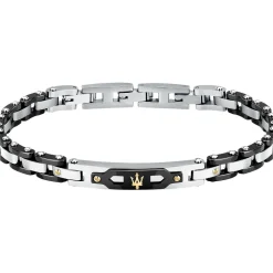 Bracciali|Gioielli Uomo<Maserati BRACCIALE CERAMIC GOLD - JM424AXU01