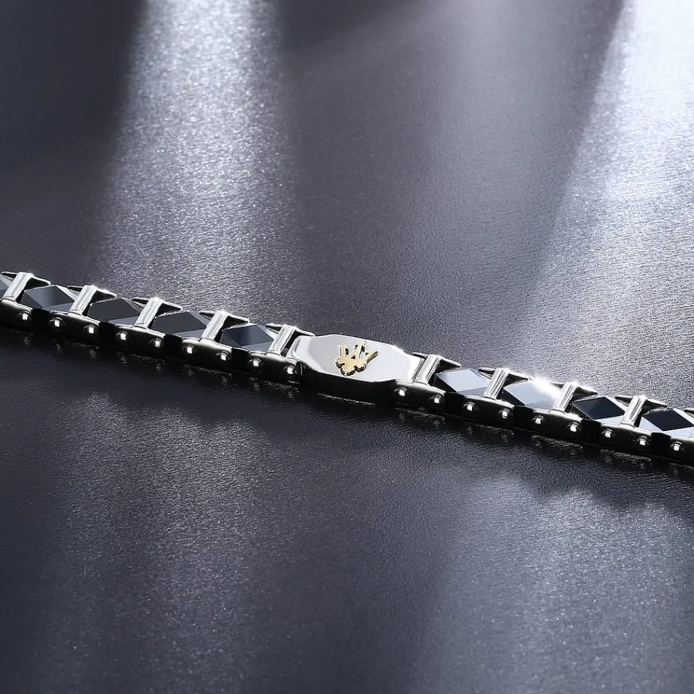 Bracciali|Gioielli In Acciaio<Maserati BRACCIALE CERAMIC - JM424ATZ44