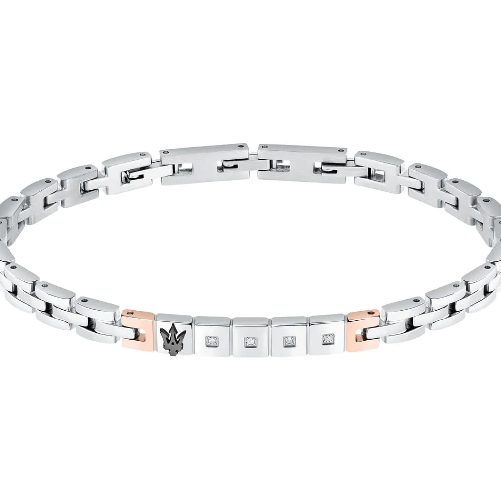 Bracciali|Gioielli In Acciaio<Maserati BRACCIALE DIAMONDS - JM423ATY19