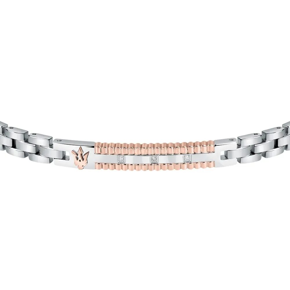 Bracciali|Gioielli In Acciaio<Maserati BRACCIALE DIAMONDS - JM423ATY18