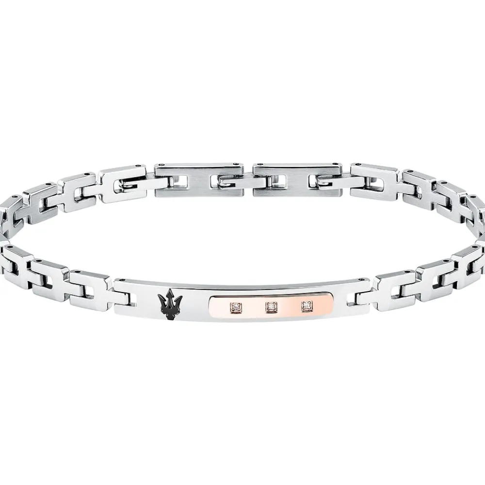 Bracciali|Gioielli Uomo<Maserati BRACCIALE DIAMONDS - JM125ATY23