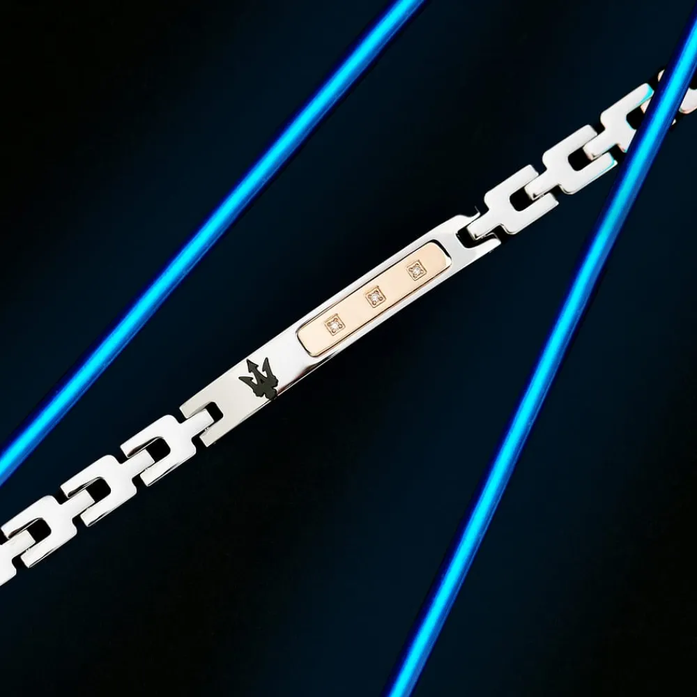 Bracciali|Gioielli Uomo<Maserati BRACCIALE DIAMONDS - JM125ATY23