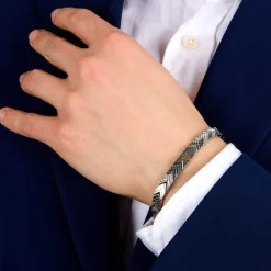 Bracciali|Gioielli In Acciaio<Maserati BRACCIALE ICONIC - JM225AVD89