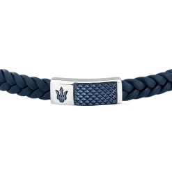 Bracciali|Gioielli In Acciaio<Maserati BRACCIALE RECYCLED LEATHER - JM4249IK01