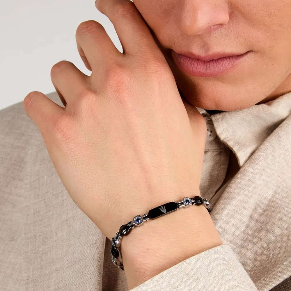 Bracciali|Gioielli In Acciaio<Maserati BRACCIALE SAPPHIRE - JM335AXO09