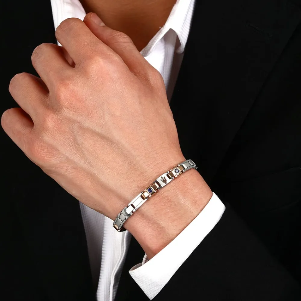 Bracciali|Gioielli In Acciaio<Maserati BRACCIALE SAPPHIRE - JM224AXO01