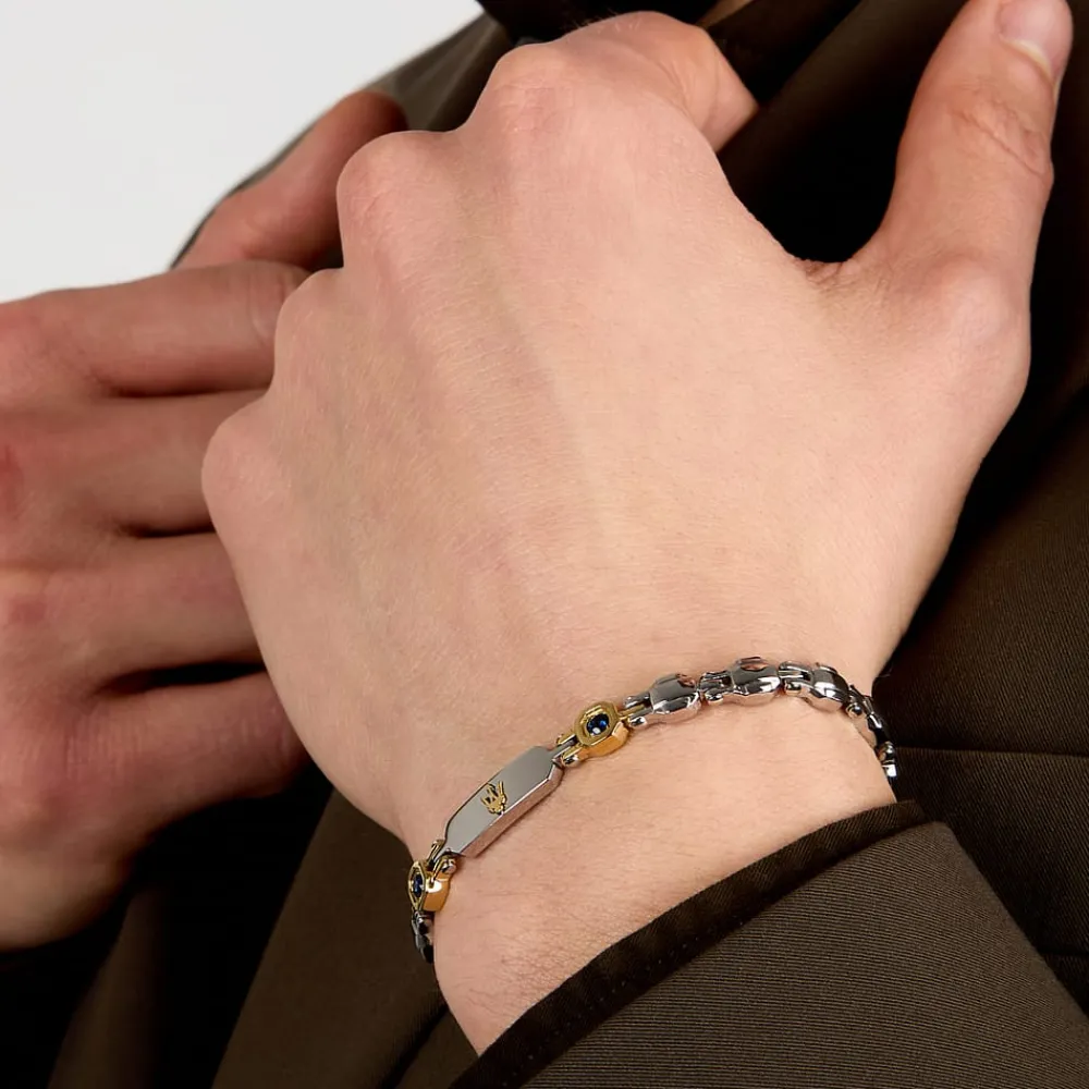 Bracciali|Gioielli In Acciaio<Maserati BRACCIALE SAPPHIRE - JM335AXO11