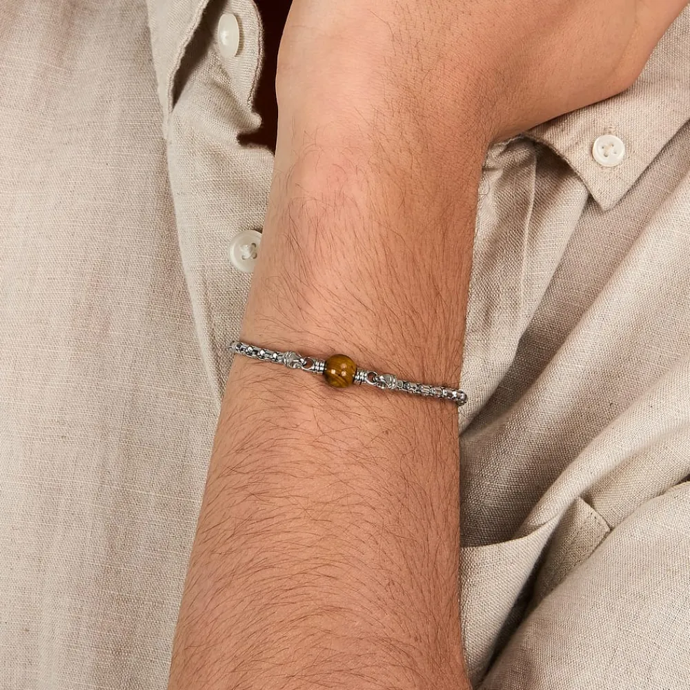 Bracciali|Gioielli Uomo<Morellato BRACCIALE PIETRE - S1750