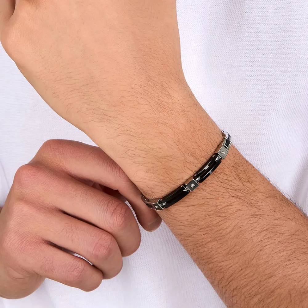 Bracciali|Gioielli In Acciaio<Sector BRACCIALE CERAMIC - SAFR44
