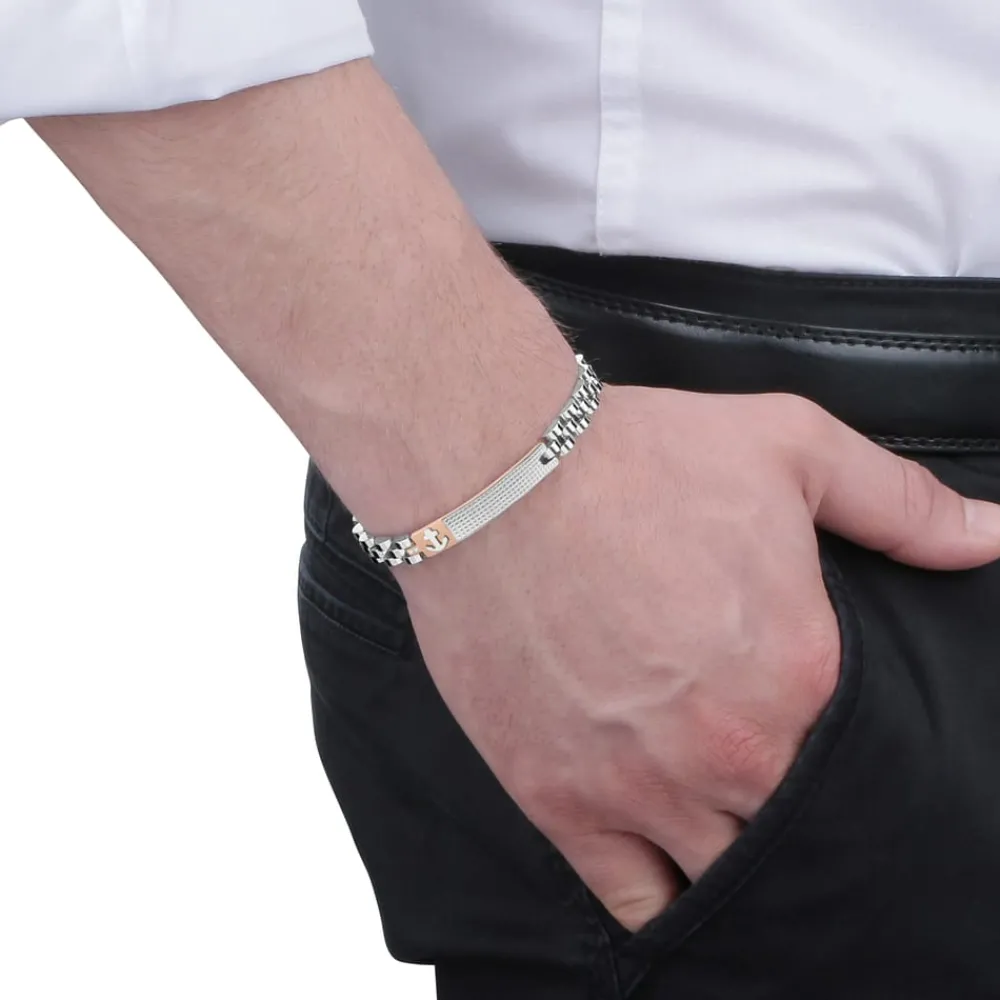 Bracciali|Gioielli In Acciaio<Sector BRACCIALE MARINE - SADQ37
