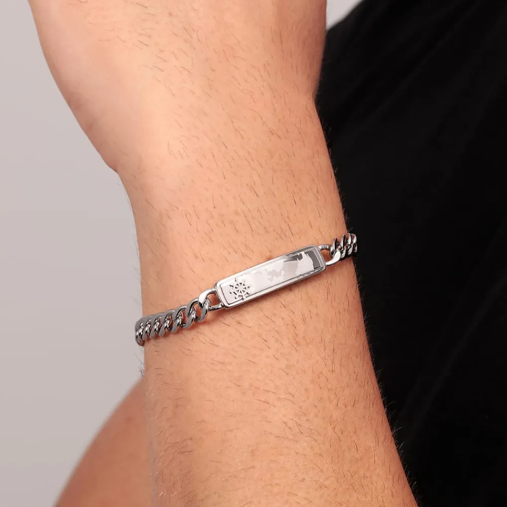 Bracciali|Gioielli In Acciaio<Sector BRACCIALE MARINE - SAGJ18