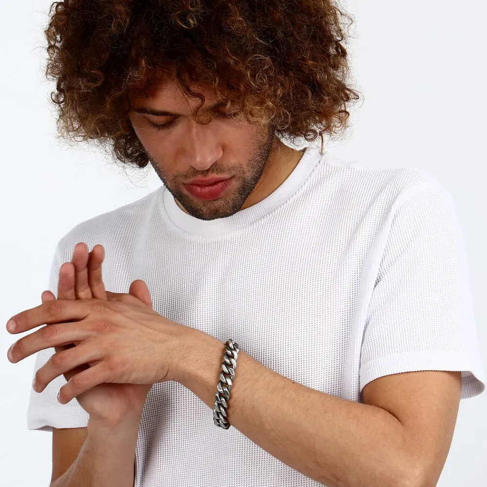Gioielli In Acciaio|Bracciali In Acciaio<Sector BRACCIALE BOLD - SAXS04