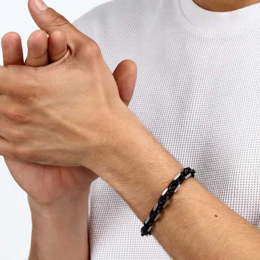 Gioielli In Acciaio|Gioielli Uomo<Sector BRACCIALE BOLD - SAXS03