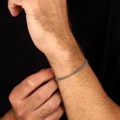 Bracciali|Gioielli Uomo<Sector BRACCIALE SILVER COLLECTION - SAXY04
