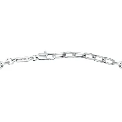Bracciali|Gioielli Uomo<Sector BRACCIALE SILVER COLLECTION - SAXY02