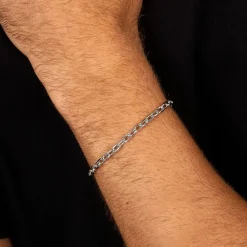Bracciali|Gioielli Uomo<Sector BRACCIALE SILVER COLLECTION - SAXY02